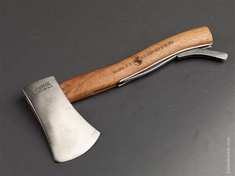 This started in 1899 with the Ideal model, which was available in a variety of blade lengths from 4 to 8 inches. . Marbles safety axe history